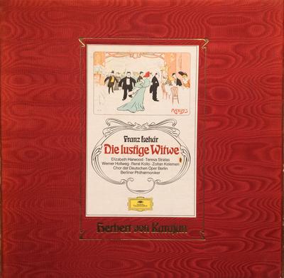 LP Record FRANZ LEHÁR, ELIZABETH HARWOOD · TE - The Merry Widow 270707010 Deutsche Grammo 1973 Germany Classical Used