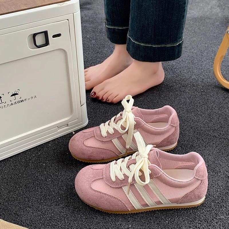 Dexun shoes women's 2025 new spring and summer women's shoes are popular, versatile, super fire, little white Forrest Gump shoes, sports and leisure b