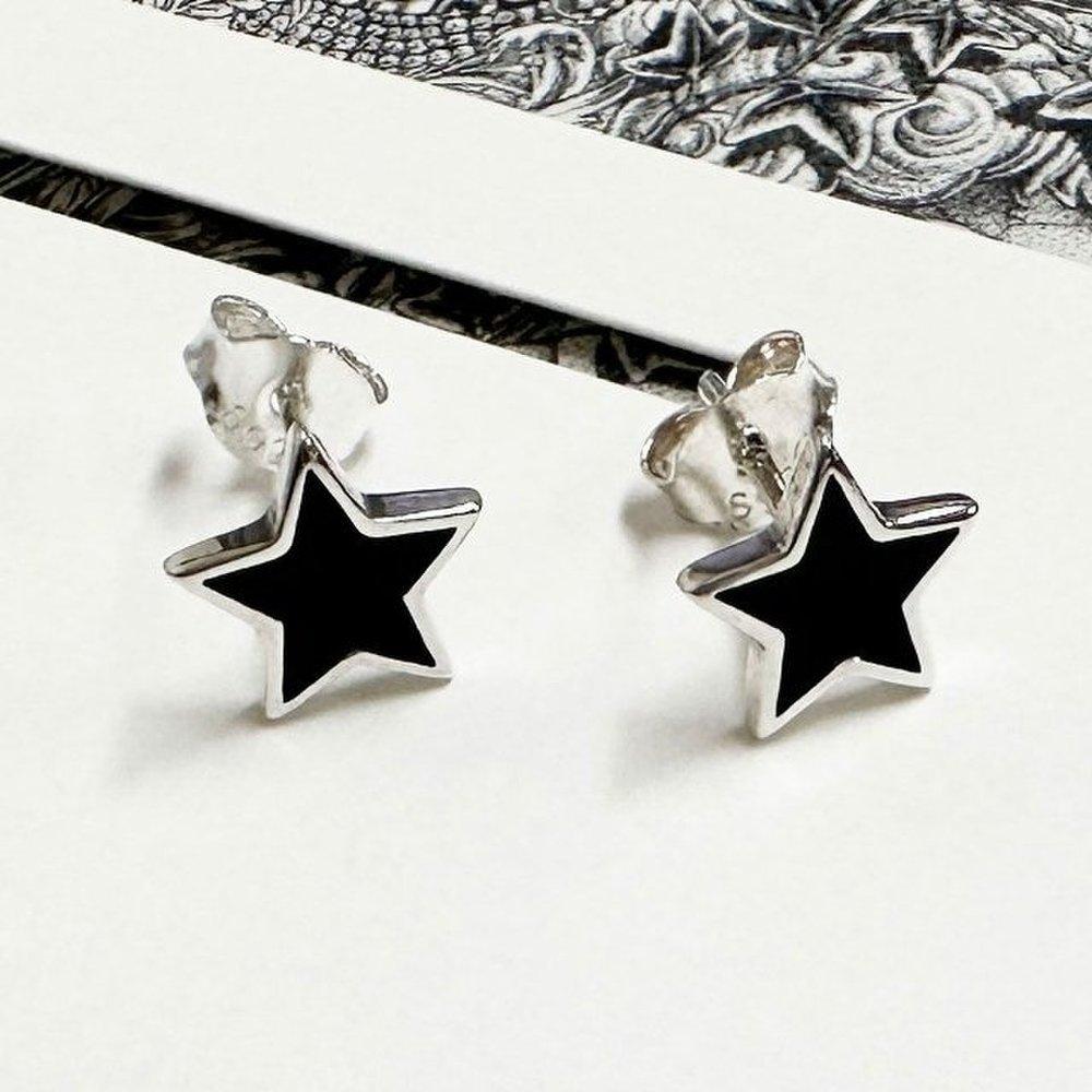 High-quality 925 silver earrings Evanstar e037 star earrings (Wfgjeq7)
