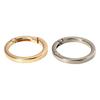 Black gold silver Round Push Trigger Snap Clasp Clip Bag Belt Buckle Spring O-Ring Buckles Carabiner Purses Handbags