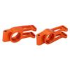 2Pcs Rear Hub Carrier Metal Aluminum RC Car Rear Axle Knuckle Carrier for ZD Racing