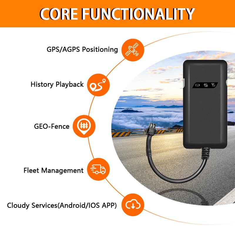 Mini Vehicle 2G Cheap Realtime Tracking Antitheft in High Quality Speed Platform GT02A GPS Car Tracker