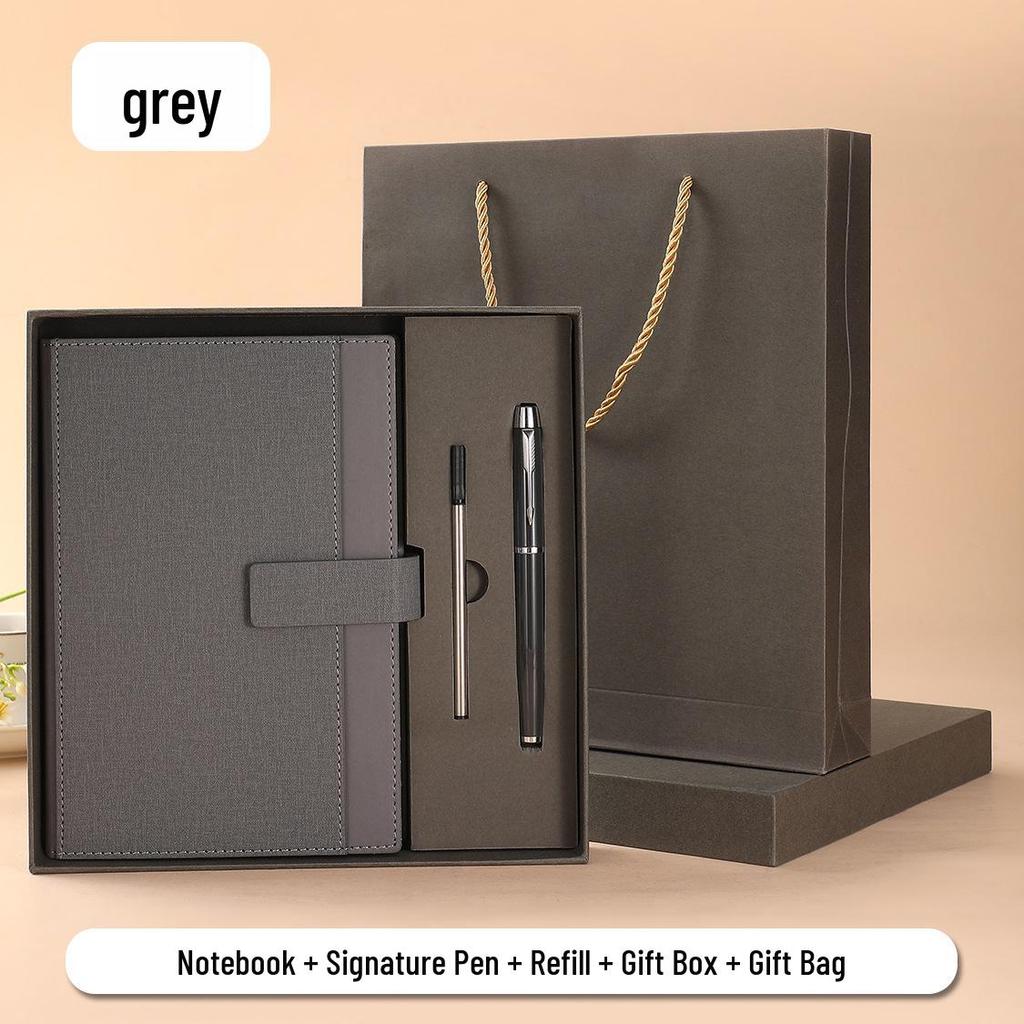 Custom Printed Business Notebook Gift Set for Office Meetings & Corporate Events