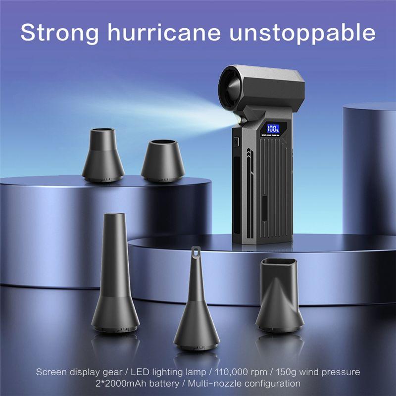 Aug. Z2 110000RPM High-Speed Turbo Fan Portable Turbine Motor Handheld Violent Turbine Ducted Small Fan