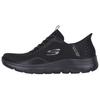 Slip-Ins Comfortable Low-Top Casual Shoes Women Sneaker Black 150118-BBK