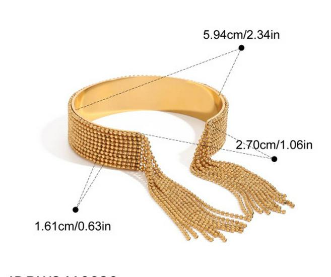 Damska Bransoletka Minimalistyczna Wysokiej Klasy Wklęsła Nieregularna: Europejska i Amerykańska Nisza Zimny Styl Bransoletka