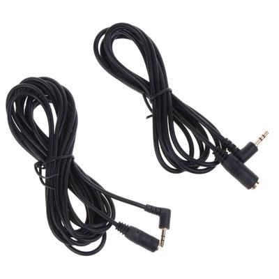 2.5mm AUX Cable Jack Male To Female Audio Cable 2.5mm Speaker Cable for Headphones Audio Replacement Cord Adapter