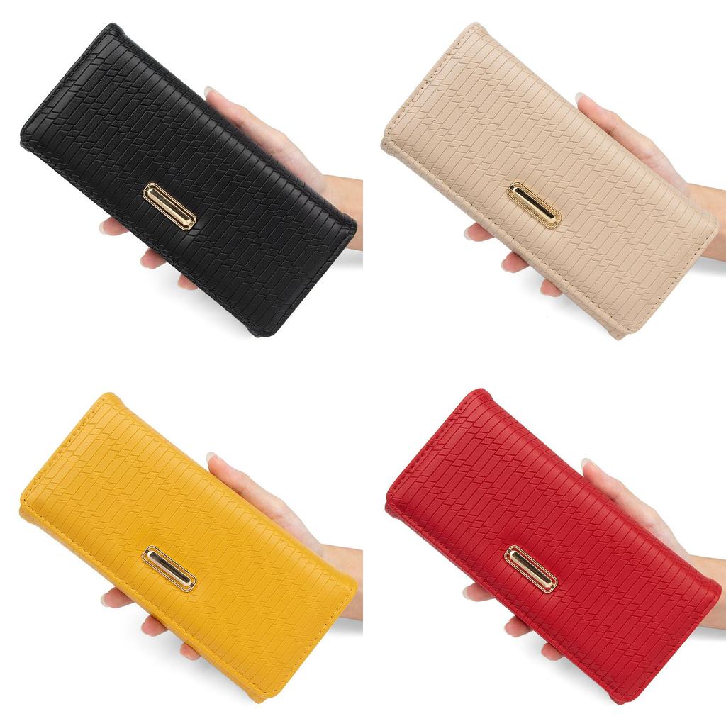 Pu Long Wallet For Women With Multiple Card Slots And Coin Pocket For Daily Use