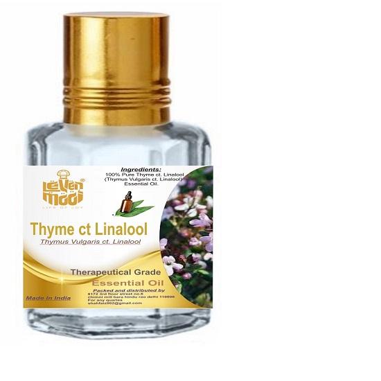 Levenmooi Thyme ct. Linalool (Thymus vulgaris) Pure & Natural Therapeutic Grade Essential Oil Glass