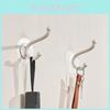 Hooks Adhesive Wall No Drill Installation Abs Hook Bathroom Kitchen Decor Home