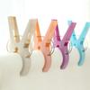 New 4Pcs Organization Quilt Clothes Clips Practical Large Beach Towel Clips Plastic Quilt Pegs for Laundry Lounger Underwear
