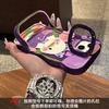 The INS Oil Painting Duck is compatible with iPhone 15 Pro Max phone cases, 14 Cute Cartoon 13, silicone 11, dual stands, 16