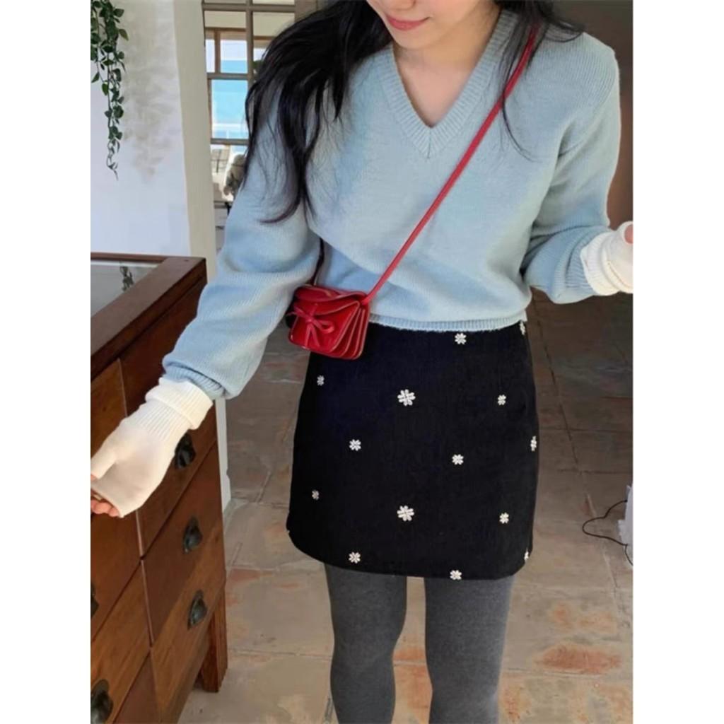 IELGY Niche Design Girl Bow Red Small Square Bag, Korean Versatile Messenger Bag