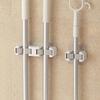 Plastic Mop Clip Hanging Mop Broom Holder Bathroom Hook Mop Storage Clips Rack  Wall Mounted