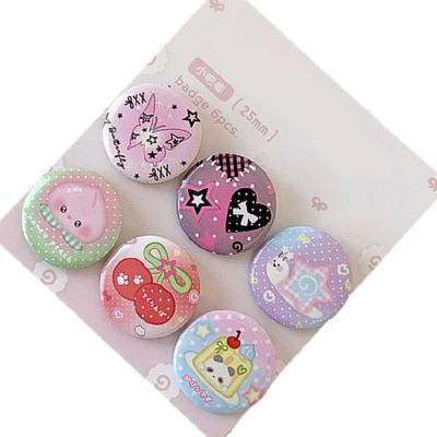 6 Stück Cartoon Emaille Pins Metall Brosche Anstecknadeln Für Kind Teenager Erwachsene Rucksäcke Kleidung Tasche Deocration Zubehör