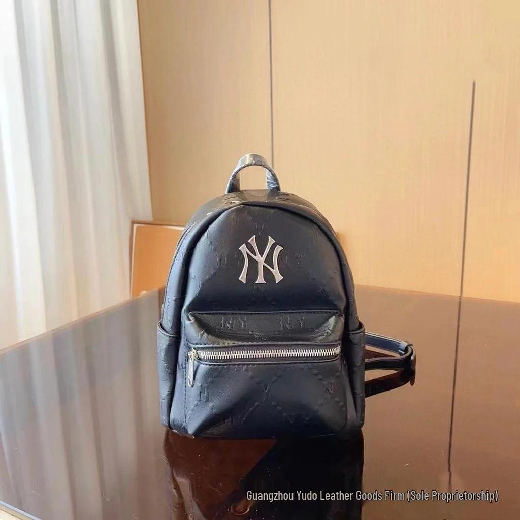 Koreanischer MLB Diamant Argyle NY Geprägter Damen Vielseitiger Trendiger Crossbody Rucksack