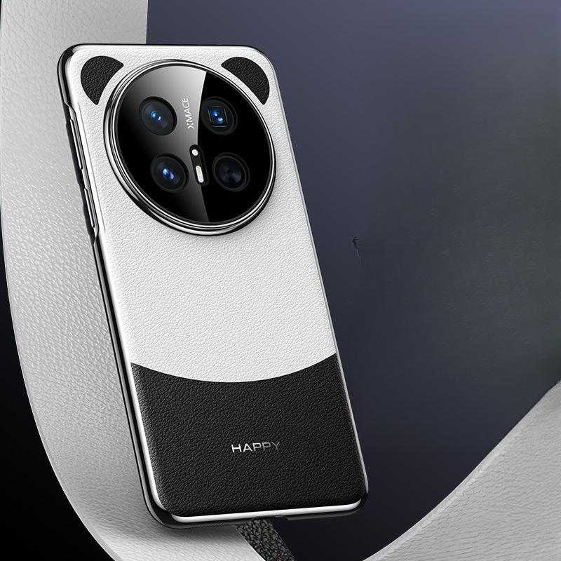 

Применимо к чехлу для мобильного телефона Huawei Mate70 Высококлассный Mate60pro Бизнес Полностью закрывающий Противоударный 50/40 Мужской Однотонный Кожаный Чехол Huawei Mate 50