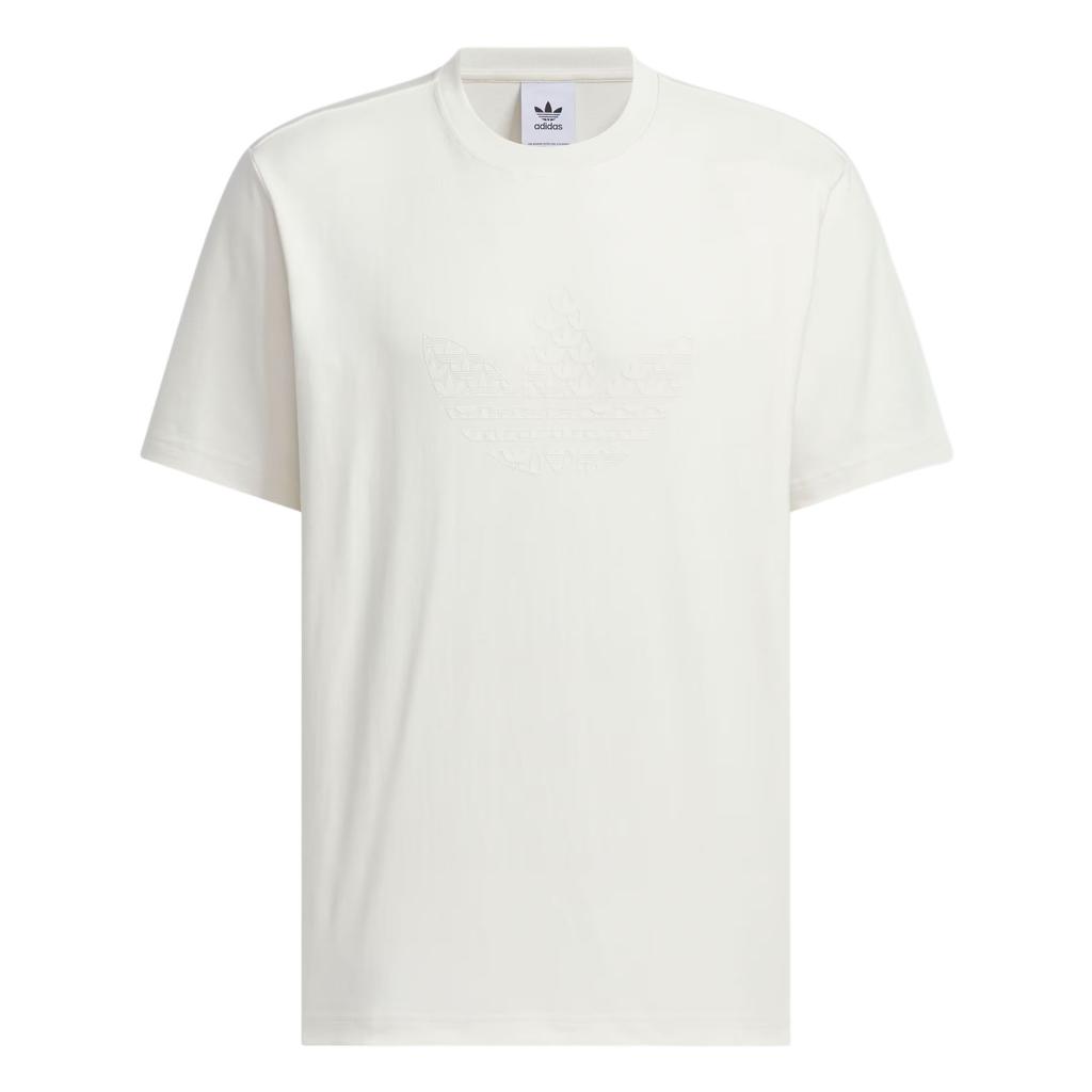 Adidas Originals Monogram Cotton Vintage Loose Fit Crew Neck Short