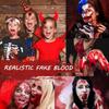 Fake Blood makeup set - Realistic Fake Blood Halloween Party Decor Human Simulation Face/body Paint Cos Costume
