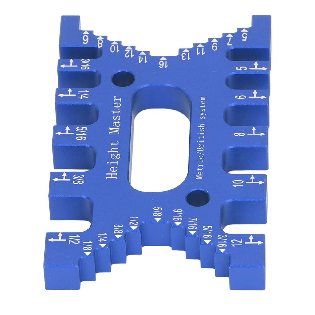 Dovetail Jig Tenon Caliper High Accuracy Laser Scales Carpentry Router Saw Measuring Ruler for