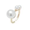 Japanese Luxury Open Pearl Knuckle Ring for Women - Trendy, Simple Decorative Ring