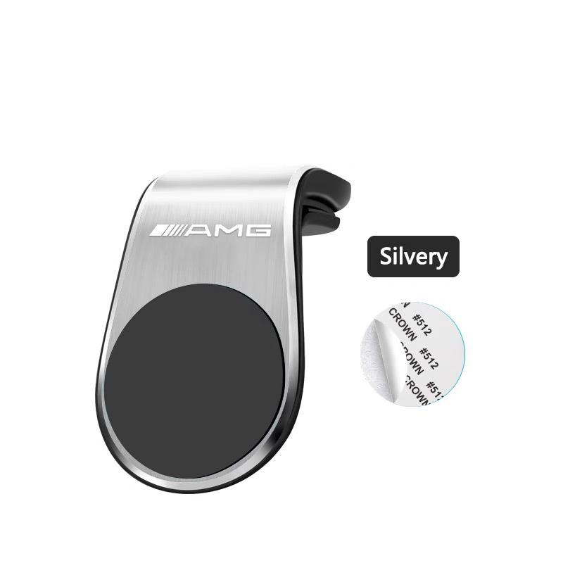 CEZ1 2025 Hot Magnetic Car Mobile Holder Air Outlet Clip Phone GPS Emblem Stands For Mercedes Benz AMG W203 W206 W220 W205 W211 W212