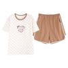Women's 2026 Summer Cute Printed 100% Cotton Pajamas – Comfortable, Skin-Friendly, Wearable as Outerwear
