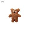 1PC Lovely Bear Fridge Sticker Magnet 3D Plush  Decals Cute Cartoon Refrigerator Sticker Gift Souvenir Home Decor Kitchen Decor