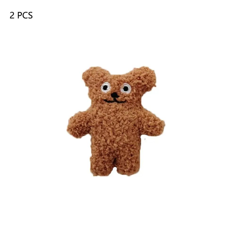 1PC Lovely Bear Fridge Sticker Magnet 3D Plush Decals Cute Cartoon Refrigerator Sticker Gift Souvenir Home Decor Kitchen Decor