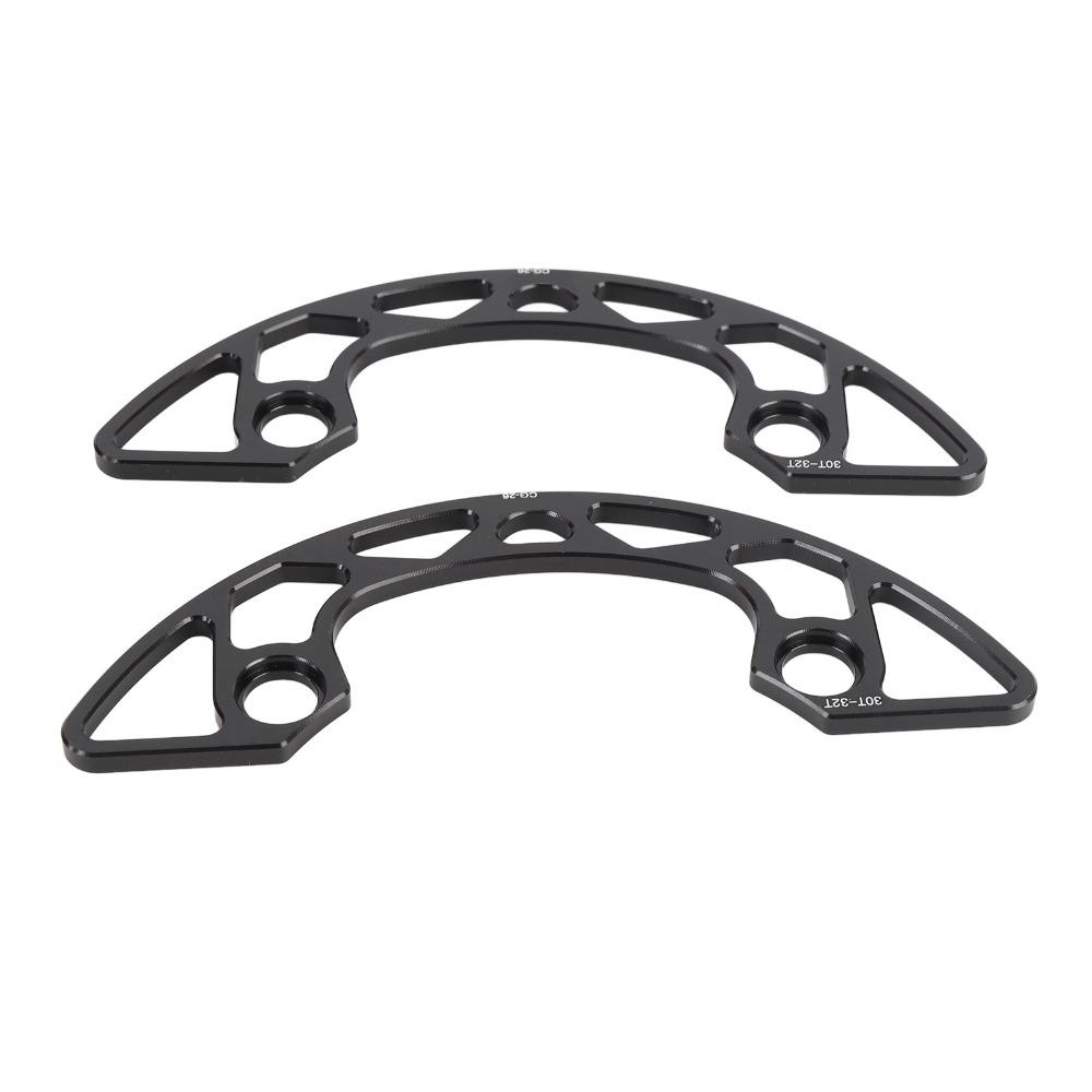30T To 32T Chainring Guard Aluminum Alloy Chainring Protective Guard Cycling Maintenance