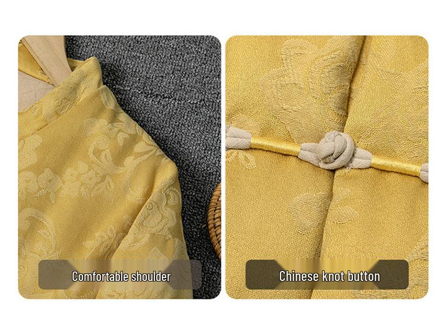 Xinjiang Long-staple Pure Cotton Jacket with Frog Buttons - Retro Chinese Style for Middle-aged Women
