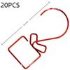 12/20Pcs/Set Party Supplies Christmas Decoration Hanger Hooks Xmas Tree Hook S Shaped Metal Hook