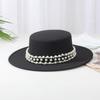 Wool Top Hat Women'S Autumn And Winter Extended Brim Hat French Retro Warm Jazz Hat Manufacturer