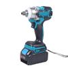 High Torque Cordless Lithium-Ion Impact Wrench: Brushless Electric Tool for Auto Repair, Woodworking, and Scaffolding