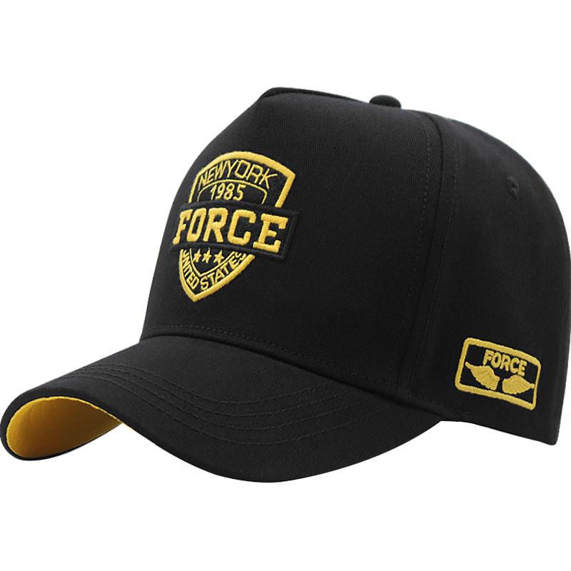 Big head circumference high top hat men's baseball cap spring and autumn embroidery truck hat