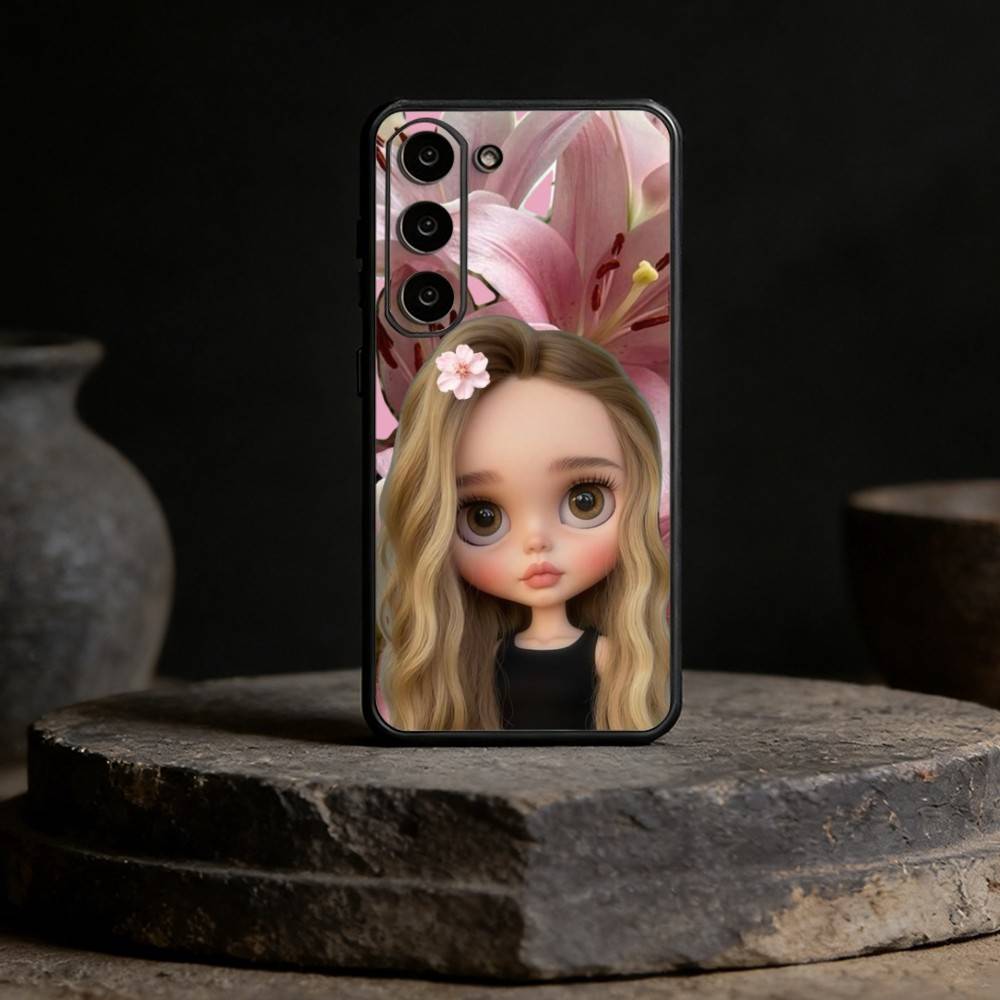 

Fashion doll B-blythe Phone Case For Samsung Galaxy A20,21s,22,31,32,52,53,72,73,80,91 Soft Black Shell Samsung a71 4g