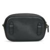 Used COACH Shoulder Bag F73952 leather black Diagonally hung