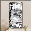 Ins Nischen Design Süßes Klavier Telefonhülle Schwarzes Silikon Weich Für Samsung Galaxy A73,A72,A71,A70,A53,A52,A51