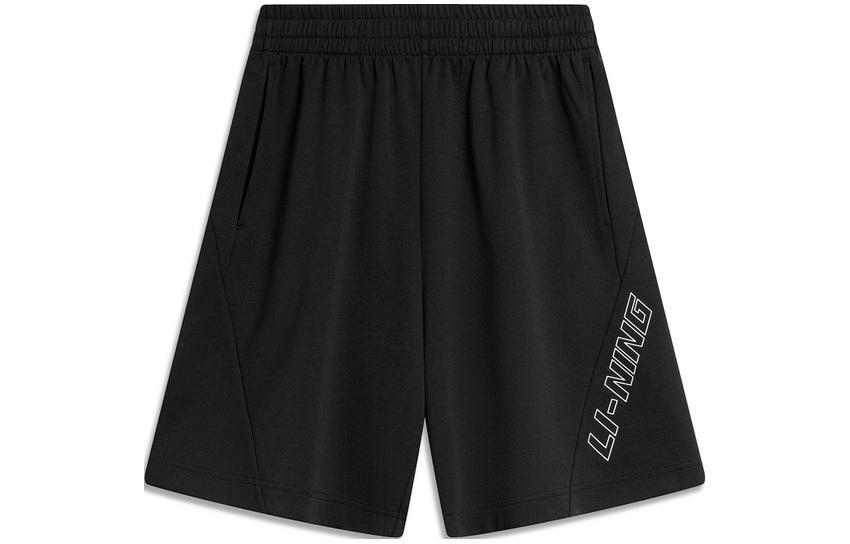 Li Ning Sports Life Collection Sports Shorts Men s Black AKSU229-1 S