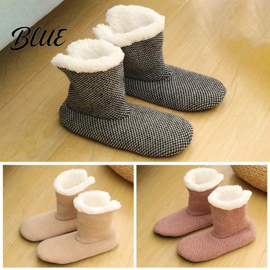 Anti-slip Socks Women's Comfortable Floor Lined Soft Slipper Fleece Winter Cozy Warm And Thick Fuzzy