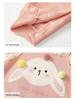 Newborn Girl Rabbit Two-Piece Harem Romper - Autumn Jumpsuit