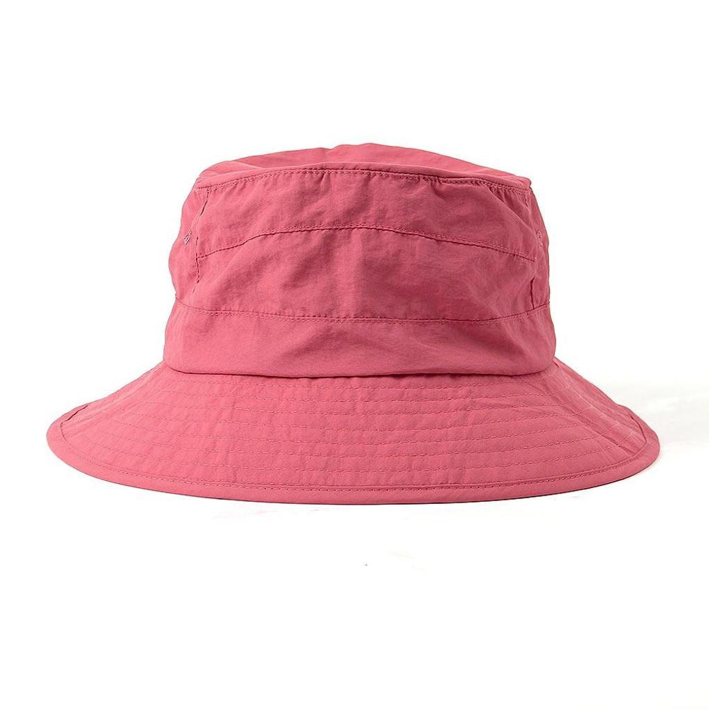 Foldable hiking hat (pink) UV protection bucket hat