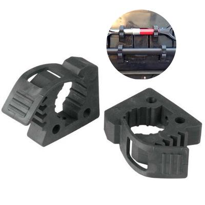 Rubber Clamp for Mounting Tools Equipment Auto Shovel Mount Bar Clamp Shovel Holder Bracket Offroad ATV UTV Truck Accessories