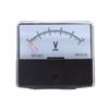 1PC DH-670 Pointer Analog DC Voltmeter 5V 10V 15V 20V 30V 50V 100V 70*60mm Accuracy 2.5 0-500V