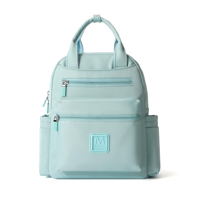 Nuovo Zaino da Donna Multifunzionale Zaino Color Caramella Grande Capacità Zaino Idrorepellente Borsa a Mano Borsa da Pendolare