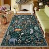Large Area Rugs for Living Room Machine Washable Carpet for Bedroom Thick Abstract Jungle Animal Coffee Table Non-slip Floor Mat