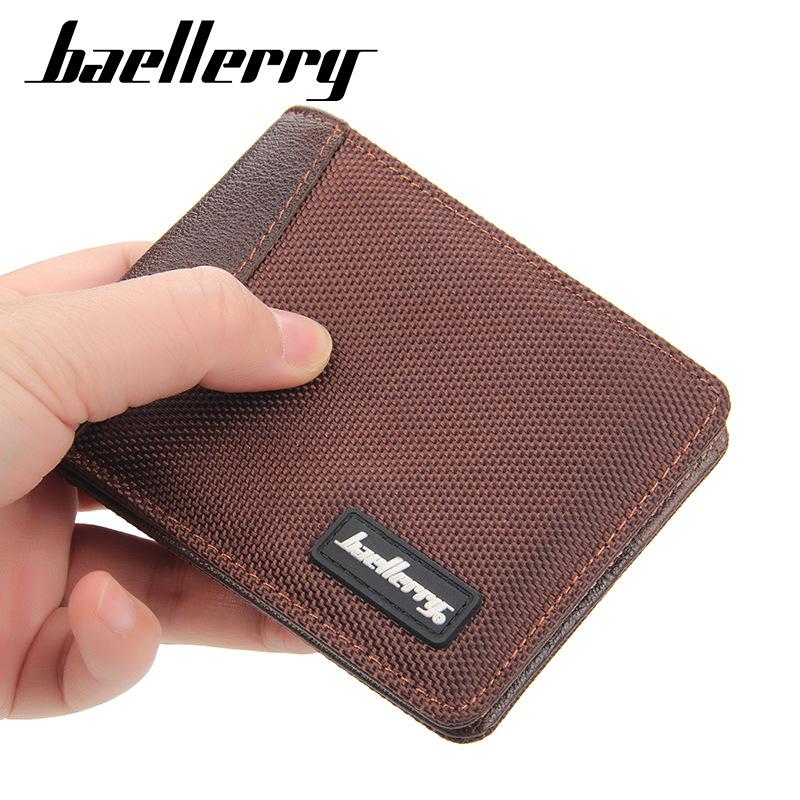 

Baellerry мужской модный короткий кошелек кожаный визитница двойной кошелек кошелек
