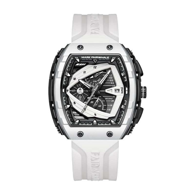 Fairwhale Plastic Case Rubber Strap Watch Made Your Brand Fashion Quartz Wrist Watcses