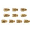 10pcs Hex Type Main Jets Jet for MIKUNI VM TM TMX Carburetor 200 210 220 230 240