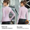 WEZHO Women's Long-Sleeve Fitness Top